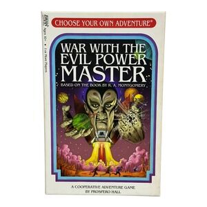 Z-Man Games Choose Your Own Adventure War With The Evil Power Master Board Game